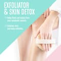 Miniatyrbillede 2 af 5: Tørbørste - Anti-cellulite børste - Kropsbørste - Stimulerer blodcirkulationen - (2 dele) Tørbørste til cellulite og lymfedrænage, Eksfolierende