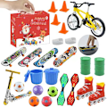Miniatyrbild 1 av 3: Advent Blind Box, Finger Skateboard Blind Box, Mini Finger Playset -a