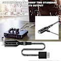 Miniatyrbillede 1 af 4: Til Playstation 2 PS2 til HDMI-kompatibel Adapter Kabel HD RCA AV Audio Video
