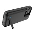Miniatyrbild 5 av 5: T43 För iPhone 15 5000mAh Batteriladdningsskal Ställ Skyddande Förlängt Batteriladdningsfodral