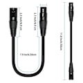 Miniatyrbillede 4 af 5: XLR Han 3-polet til XLR Hun 5-polet & XLR Hun 3-polet til XLR Han 5-polet Lydkabel, Til Mikrofon