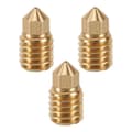 3 stk. 0,4 mm CHT Clone Messingdyse Høj Flow Tre Huller 3D Printer CHT Dyse Clone Cht til Bambu L