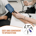 Miniatyrbild 2 av 3: 6 st blodtrycksmanschett Adaptrar Sphygmomanometer Adapter Sphygmomanometer Tillbehör