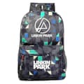Wabjtam Linkin Park Casual Rygsæk til Drenge, grå