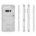 Pikkukuva 5 / 5: TPU-puhelinkotelo Nothing Phone (3a) -puhelimelle, liukumaton, läpinäkyvä