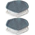 Hoover Dual Steam Plus 4-pack Mikrofiber Ersättningsdynor - Ångmoppdukar