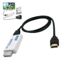 Wii till HDMI-konverteradapter med 1,5 m höghastighetskonverteringskabel
