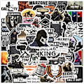 Miniatyrbilde 1 av 5: 50 stk Call of Duty-tema vanntette klistremerker for laptop, mobiltelefon, vannflaske, skateboard, bagasje, bilstøtfanger Jxqx