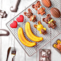 Miniatyrbillede 3 af 3: Bageform Multifunktionel Non-stick Højtemperaturbestandig Kulstofstål Bananformet Bageform