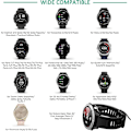Miniatyrbillede 4 af 5: Opladerkabel til Garmin Fenix 6 6s 6x Pro Sapphire (2-pak), Ankey opladerkabel Hao