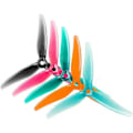 Miniatyrbild 4 av 5: 24 st 51466 V2 FPV Propeller 5 tum 3-bladiga Propeller Drönare Propeller för FPV RC Racing Drone Orange