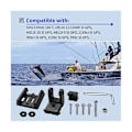 Miniatyrbilde 5 av 5: For 7400931 XNT Transducer Bracket, Transducer Mount for XHS Model Transducers, Transom Mounting Hard