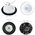 Miniatyrbillede 5 af 5: 9704230 Blender Kobling Udskiftningsdele til KitchenAid, 4-bladet Blenderkniv og Blender Kobling wi