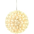 Miniatyrbillede 1 af 4: Boomelaa! 100 LED Lyskugle Lyskugle Varmt Hvid Julepynt Kugle Julelys Juletræ ca. 15 cm