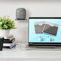 Miniatyrbild 5 av 5: 2-pack väggmonterad högtalarstativ, akryl väggmonterad displayhylla för Bluetooth-högtalare, webbkamera, mobil
