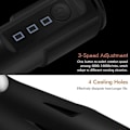 Pikkukuva 4 / 4: 105 osaa 30w Johdollinen sarja Mini 3 nopeutta säädettävä hiomakone Kevyt kynsiporakone USB-kaiversin P