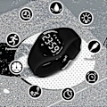 Miniatyrbild 3 av 5: Barnklocka, Digital Sport Fitness Tracker för Tonårspojkar, Med Alarm/kronograf/vattentät för Pojke Flicka Present 5-18 År Gammalack) PK