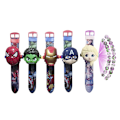 Miniatyrbild 2 av 4: Paw Patrol Klocka Projektion Watch med projektorfunktion Tecknad Flip Toy Watch - 24 Slide Game
