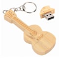 Miniatyrbillede 5 af 5: Guitar USB Flash Drive 32GB - Bærbar Træhukommelsesnøgle til Computerdele (Model: CM1001)