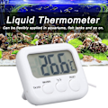Miniatyrbillede 3 af 5: Vandtermometer, LCD Digital Display Temperaturmålingsværktøj til Fiskedam Akvarium, -40~70