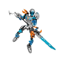 Miniatyrbild 4 av 4: BIONICLE Lewa Jungle Keeper Akida Vattenvarelse Ketar Stenvarelse Actionfigurer Byggsten Robotleksaker Barngåva