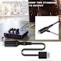 Miniatyrbilde 3 av 5: for Playstation 2 PS2 Til HDMI-kompatibel Adapterkabel HD RCA AV Audio Video x1