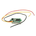 Miniatyrbilde 2 av 5: Mini Digital Voltmeter DC 0-100V LED Panel Voltmeter 3-Siffer Med 3 Ledninger Rød