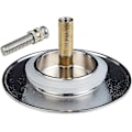 Miniatyrbilde 5 av 5: Badekarpropp, 70 mm, med dobbel tetning, justerbar høyde, universal badekarpropp, vaskeventil, herdet messing med kromfinish Z