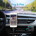 Pikkukuva 2 / 5: Aux-kaapeli iPhonelle autossa (musta)