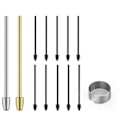 Miniatyrbilde 1 av 5: Pennespisser til Remarkable 2, Metall Pennespisser til Remarkable, Utbyttbare Spisser/Nibber Tilbehør 12 stk