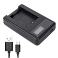 Miniatyrbillede 2 af 5: Sony NP-BX1 Kamera Batterilader med LCD-skærm