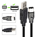 Pikkukuva 5 / 5: 1,8 m Firewire IEEE 1394 6-nastainen uros - USB 2.0 uros -sovitinjohto