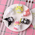 Miniatyrbild 4 av 5: 6 st Kuromi-figurer med kattungar, leksaker, modelldockor, prydnader, bordsdekoration för barn, presenter