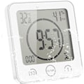 Miniatyrbild 1 av 5: Digital Duschklocka Timer, Vattentät Badrumsmonitor Med LCD Digital Display, Pekskärmstimer, Multifunktionell Temperatur- & Luftfuktighetsindikator,