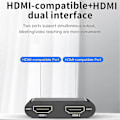 Miniatyrbild 3 av 5: USB 3.0 till Dubbel HDMI Adapter Extern Video Stöder Endast Windows