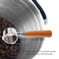 Miniatyrbillede 2 af 5: Kaffe Bottomless til Delonghi Ec680/ec685 Filter 51mm Rustfrit Stål Udskiftningsfilterkurv Co