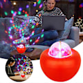 Miniatyrbilde 1 av 5: Mareritt før jul Fargerik roterende lys Bil lys Bouncer Lantern USB liten ball Jul nattlys
