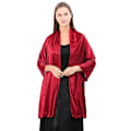 Miniatyrbillede 2 af 5: Silke Satin Langt Sjal Wrap Letvægts Solid Aftenkjole Bryllup Shawl til Kvinder