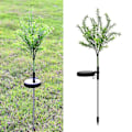 Miniatyrbilde 3 av 4: Solcelled Hagebelysning Julgran Formet Led Plenelampe For Hagedekor Lys