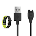 Miniatyrbilde 3 av 4: Laderkabel for Garmin Vivoactive 3 Lader 4s 935 USB Dock 945 245 Fenix 5S Lader 5 5X Plus 6 6S 6X Pro Pluggdeksel Etui