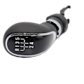 Miniatyrbillede 3 af 5: 5 Trins MT Gear Knob Hoved Gearstang Stick til Opel a J Mokka Corsa 1.6T