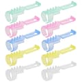 10 st Stickningsringar Dekorativa Fingerringar Kreativa Forma Stickningsringar