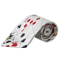 Pikkukuva 3 / 3: Miesten musta solmio Las Vegas -kaulaliinat Kasino-solmio Pokeri-noppasolmiot Liikesolmio Työkaulusolmiot
