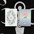 Miniatyrbild 3 av 5: Seventh Sphere Tarotkort Profetia Spådomslek Familjespel