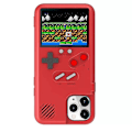 Miniatyrbillede 1 af 5: Spilkonsollæske til iPhone 11 Pro Max, Retro Gameboy-æske til iPhone, Farveskærm Spiltelefonæske til iPhone 11 Pro Max Rød