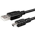 Miniatyrbillede 4 af 5: USB Data Sync Opladningskabel til Zoom H6 Handy Kamera Sort