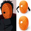 Naruto Obito Maske Cosplay Tilbehør Til Halloween Kostume Karneval Fest