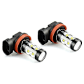 Miniatyrbillede 1 af 5: 80w H11 LED Pærer Hvide Bil Forlygtepærer LED Kørelys Pære Udskiftningslampe