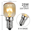 Pikkukuva 2 / 3: Premium-jääkaappi/pakastinlamput E14-kierteellä, 25W 240V volframi (2 kpl)