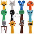 Miniatyrbillede 1 af 2: 12 stk. Rhythm Box Series Figurer Perifer Spil Dukke Dukke Kage Bage Desktop Ornament Model